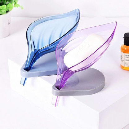 Stylish Leaf-Themed Soap Box