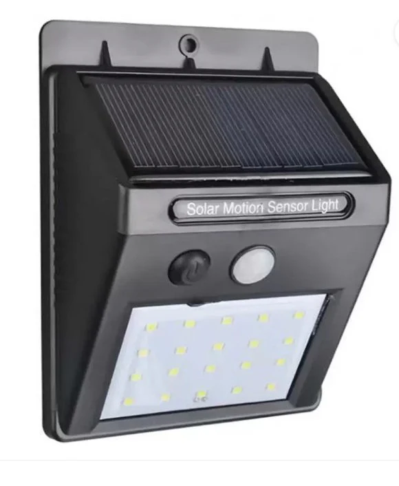 Solar Power LED Wall Light with PIR Motion Sensor